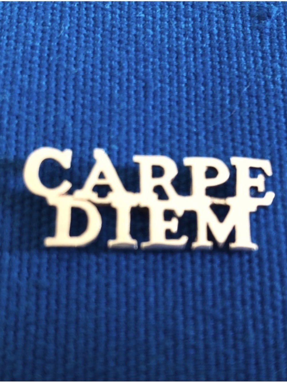 Carpe Diem “Seize the Day” Pin